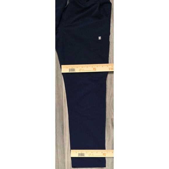 Figs High Waisted Scrub Pants Navy Size SP - Picture 5 of 11